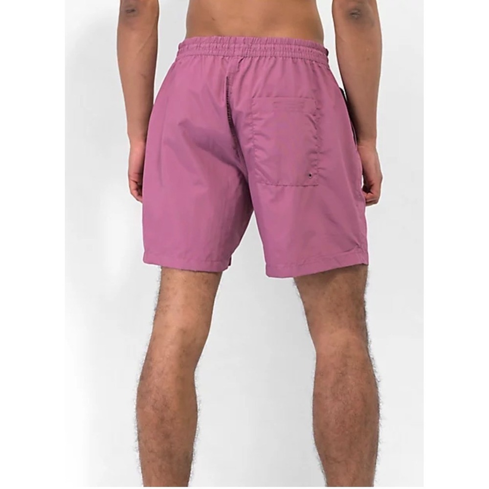 Mens Sz M Empyre Purple Board Shorts Floater Red Drawstring Swim Trunk - Picture 2 of 9